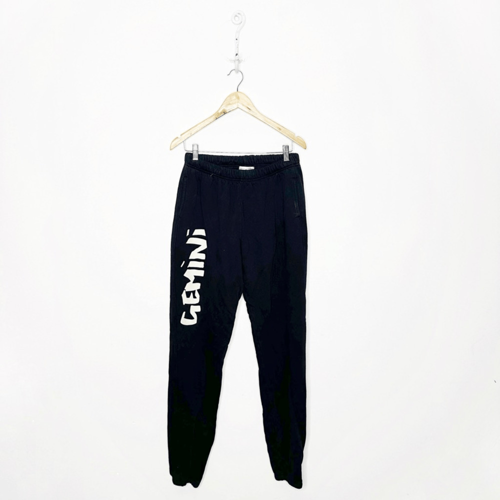 GOOD AMERICAN ZODIAC BOYFRIEND SWEATPANTS gemini womens size 2 medium 6-8